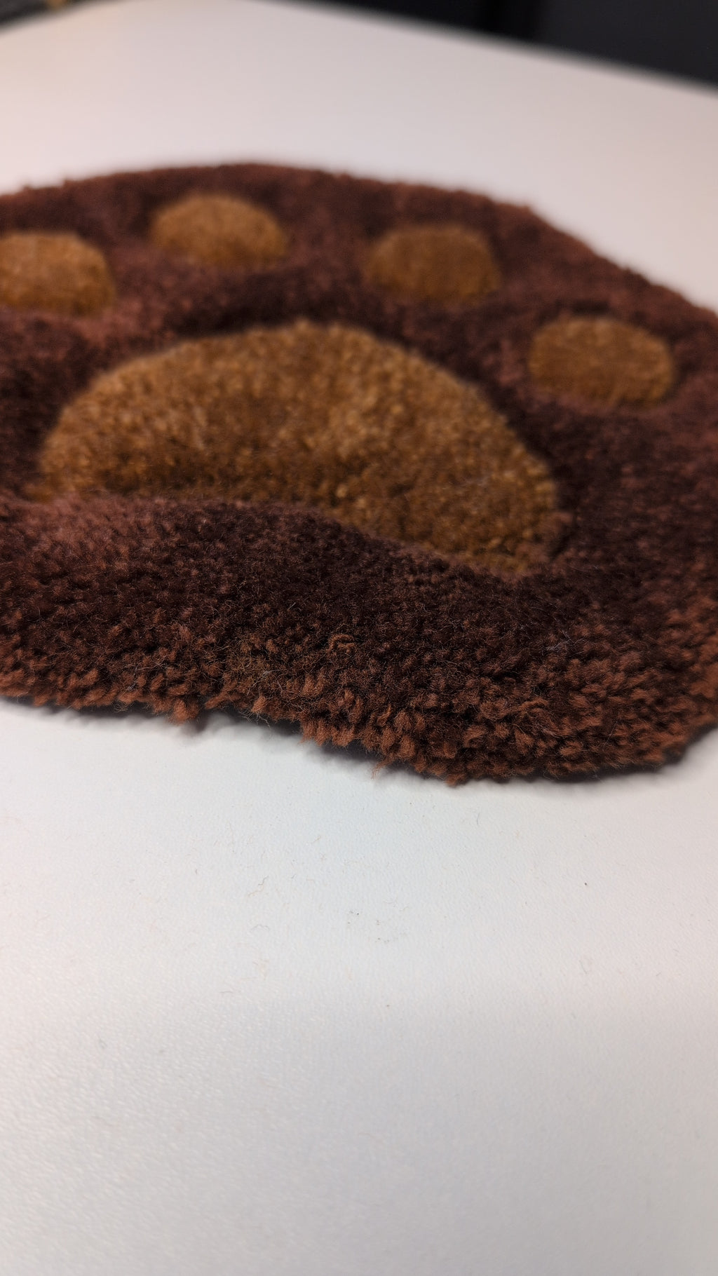 Hand made paw print